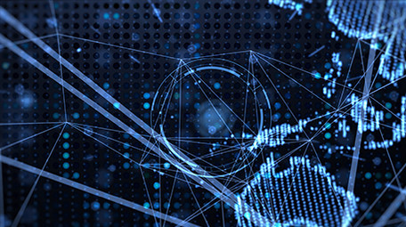 科技企业字幕连线分类展示AE模板