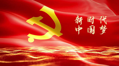 大气国庆党建图文宣传pr模板