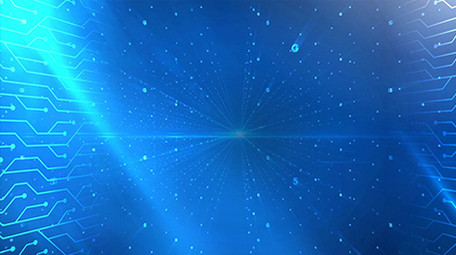 科技互联网粒子电路背景视频