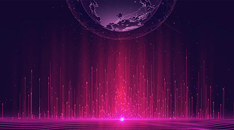 简约时尚科技互联网宣传背景