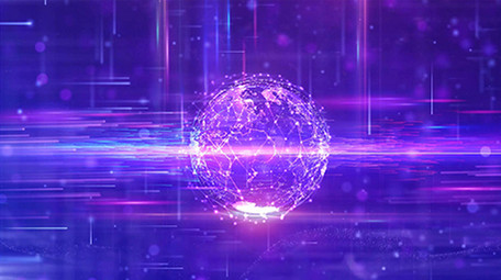 简约绚丽粒子光效科技互联网宣传背景