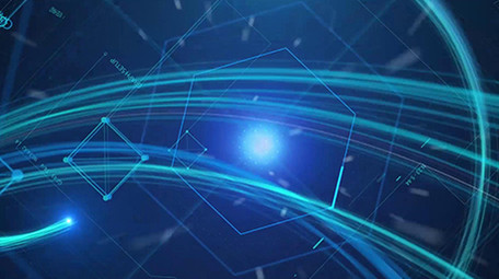 震撼大数据粒子科技片头pr模板