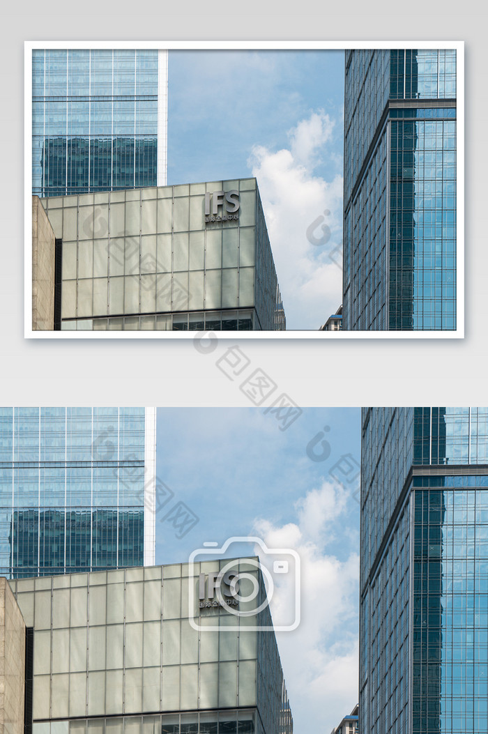 成都地标IFS商业中心建筑摄影图片图片