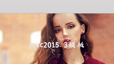 唯美轻快简洁抖音卡点mg片头展示pr模板