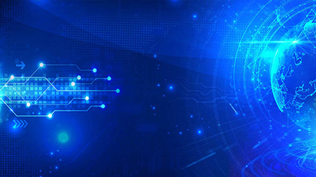 震撼炫酷科技互联网科峰会启动仪式背景