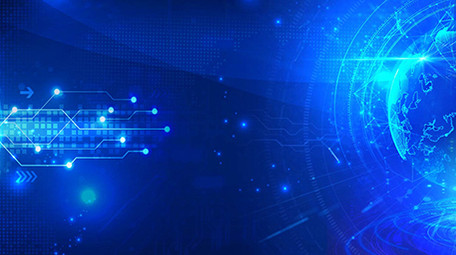 震撼炫酷科技互联网科峰会启动仪式背景