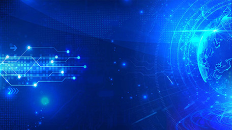 震撼炫酷科技互联网科峰会启动仪式背景