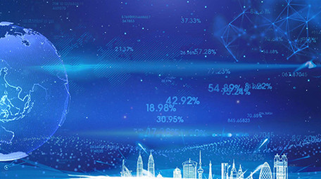 震撼炫酷互联网科技峰会舞台背景