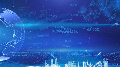 震撼炫酷互联网科技峰会舞台背景