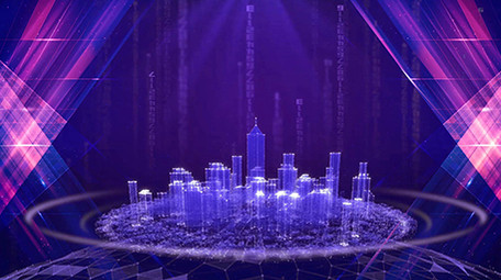 大气商务互联网科技创意会议背景