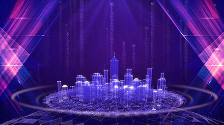 大气商务互联网科技创意会议背景