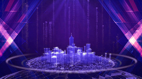 大气商务互联网科技创意会议背景