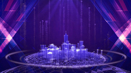 大气商务互联网科技创意会议背景