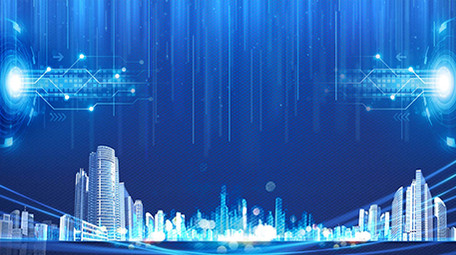 震撼大气粒子科技互联网科技会议背景