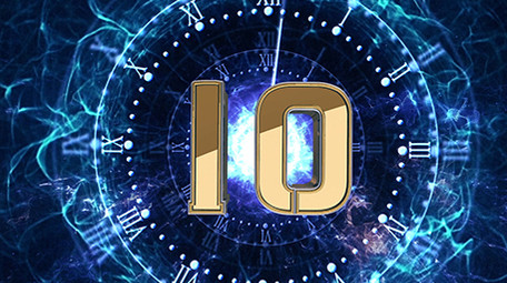 大气宇宙震撼时钟年会开场倒计时AE模板