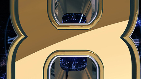 大气宇宙震撼时钟年会开场倒计时AE模板