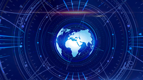 震撼科技互联网启动仪式倒计时背景