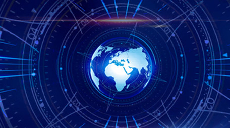 震撼科技互联网启动仪式倒计时背景