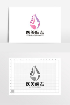 医美行业标志医美中心logo图片