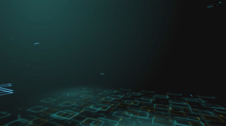 激光扫描科技LOGO片头AE模板