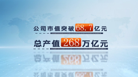 大气科技简洁<strong>企业</strong>数据图表字幕AE模板