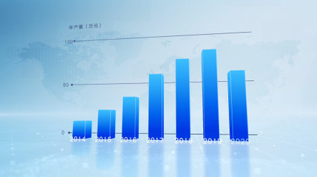 大气科技简洁<strong>企业</strong>数据图表字幕AE模板