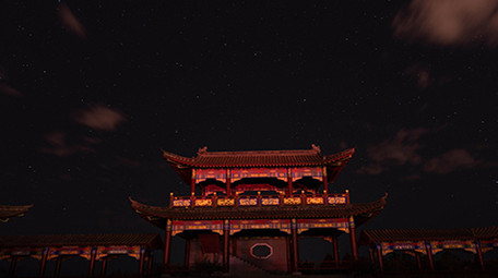 夜晚星空4K延时VLOG视频MP4视频