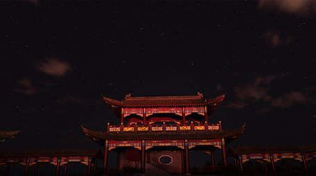 夜晚星空4K延时VLOG视频MP4视频