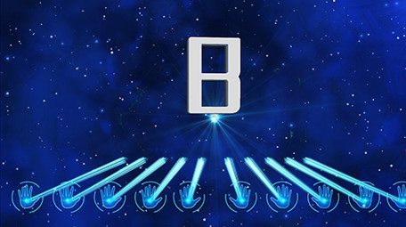 震撼蓝色手掌倒计时启动仪式AE模板