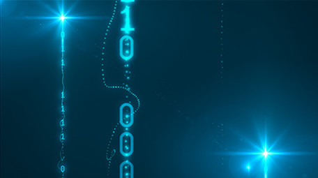 光影粒子科技片头AE模板