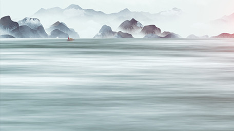 中国风传统文化水墨片头