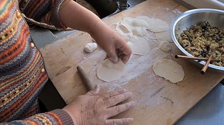 vlog素材家庭日常手工擀皮包饺子