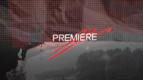 时尚动感快闪图文片头PR模板