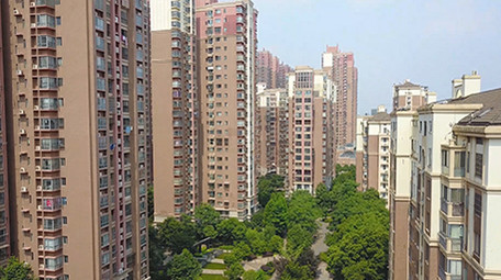 湖南长沙高档小区高清震撼航拍