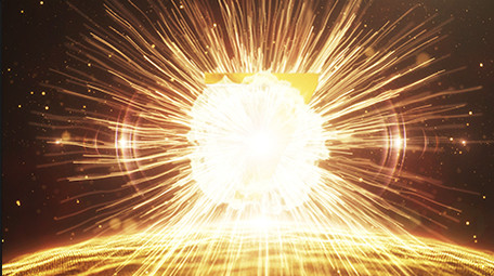 大气黄金倒计时企业开场视频AE模板