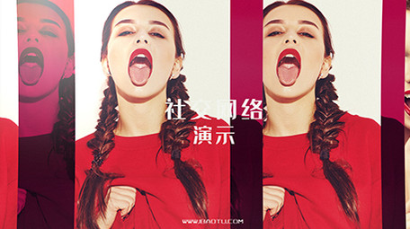 时尚时装周作品商业网络展示动画AE模板