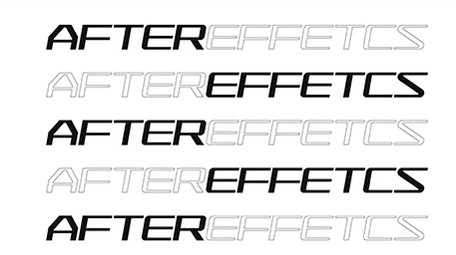 黑白快闪节奏感展示标题片头AE模板