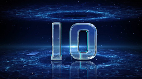 蓝色玻璃水晶质感倒计时AE模板