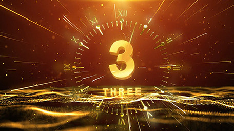 震撼十秒倒计时企业年会开场AE模板