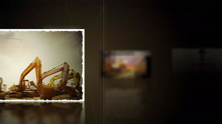 老旧电影风格历史记录回忆勿忘国耻图文展示