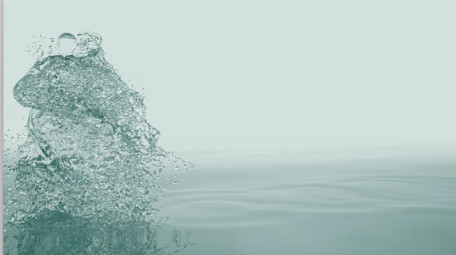 炫酷流体舞者演绎水LOGO片头AE模板