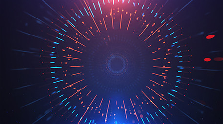 4K科技光点闪烁展示LOGO片头AE模板