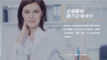 城市企业商业图文展示宣传介绍AE模板