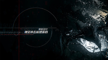 抽象电影片头扭曲动画展示标题AE模板