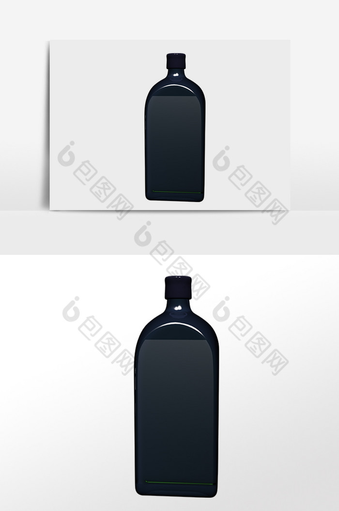 洋酒酒瓶玻璃葡萄酒图片图片