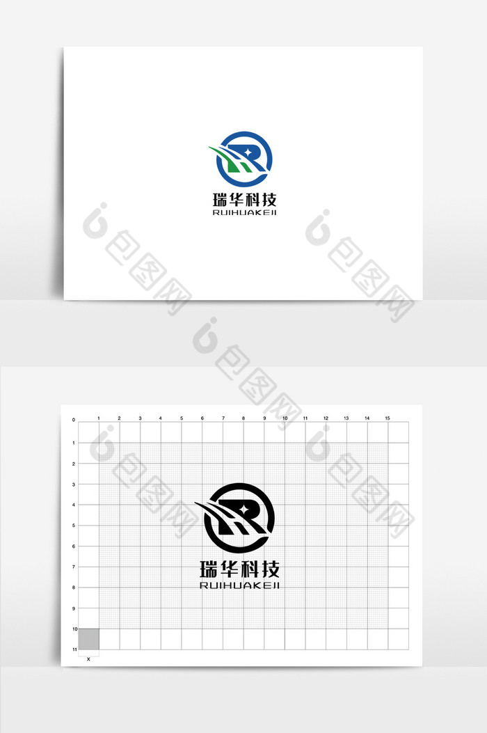 字母科技logo标志图片图片
