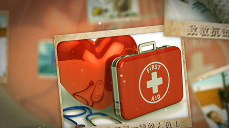 致敬疫情前线医护人员图文展示ae模板