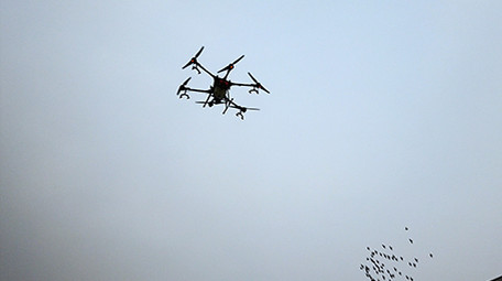 抗击肺炎无人机防疫消杀工作