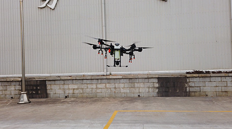 抗击肺炎无人机防疫消杀工作