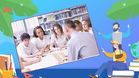 教育考研培训图文介绍展示模板